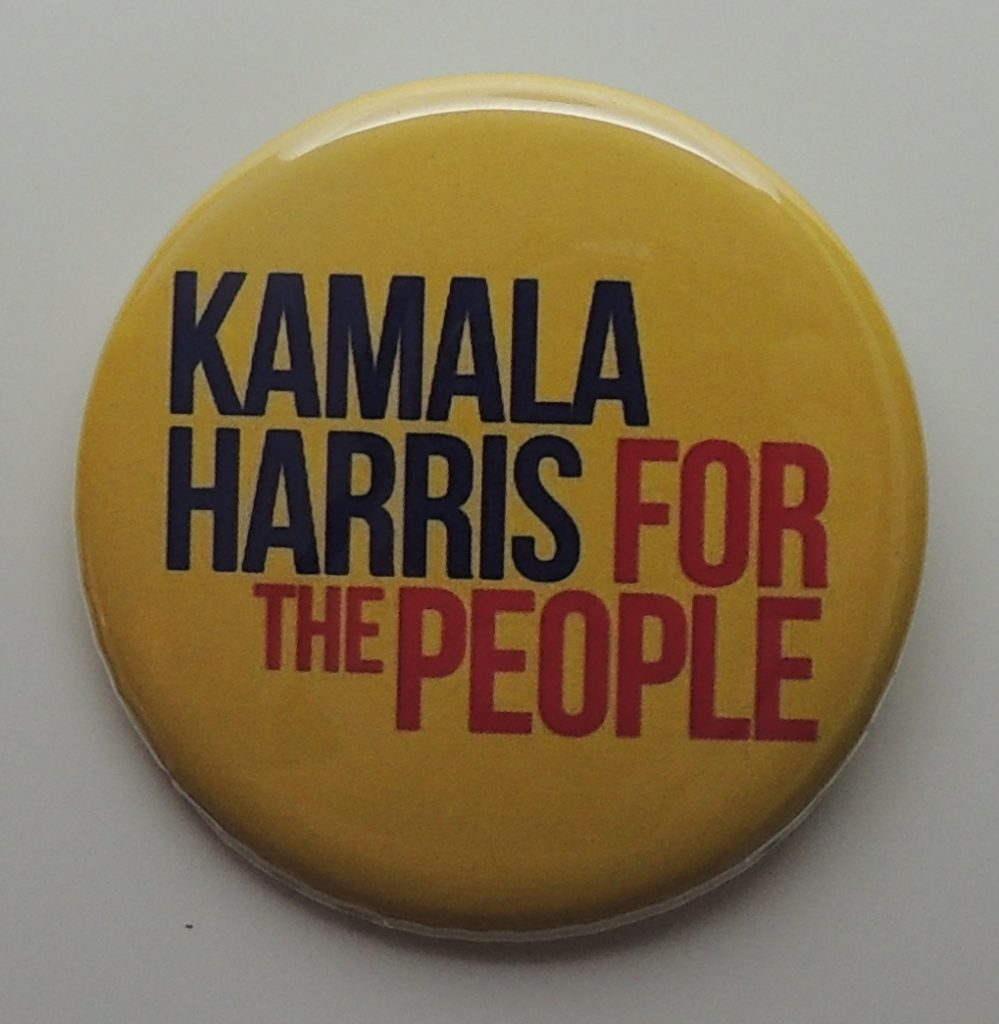 HARRIS-6-2ALL Kamala Harris Campaign Buttons Set of 6 